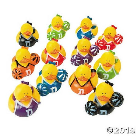 - Cheerleader Rubber Duckies Assortment