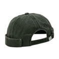 thumbnail image 2 of Moda Beanie Hat Verano Otoño Rolled Cuff Streetwear Hat Docker Hat Arm Green Sunnimix Sombrero de Beanie, 2 of 8