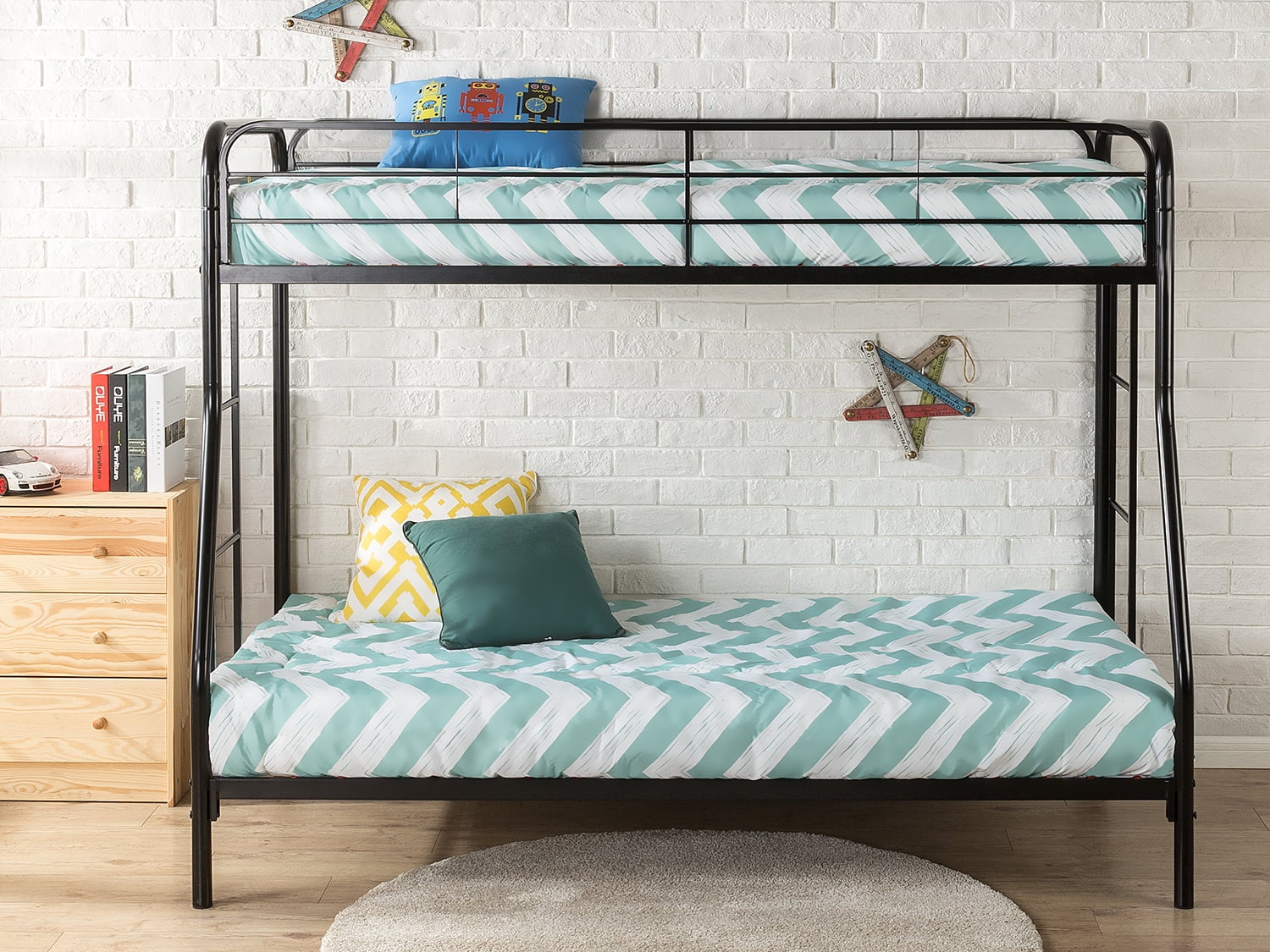 Zinus Craig Quick Lock Metal Bunk Bed Narrow Twin Over Regular Zinus Craig Quick Lock Metal Bunk Bed Narrow Twin Over Regular Com