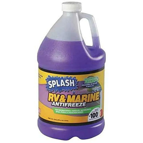 Splash Antifreeze Coolant, 1 gal, RTU (Premium RV/Marine Antifreeze