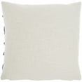 thumbnail image 2 of Mina Victory Life Styles Tufted Lines 18" x 18" Blue Ink Throw Pillow, 2 of 6