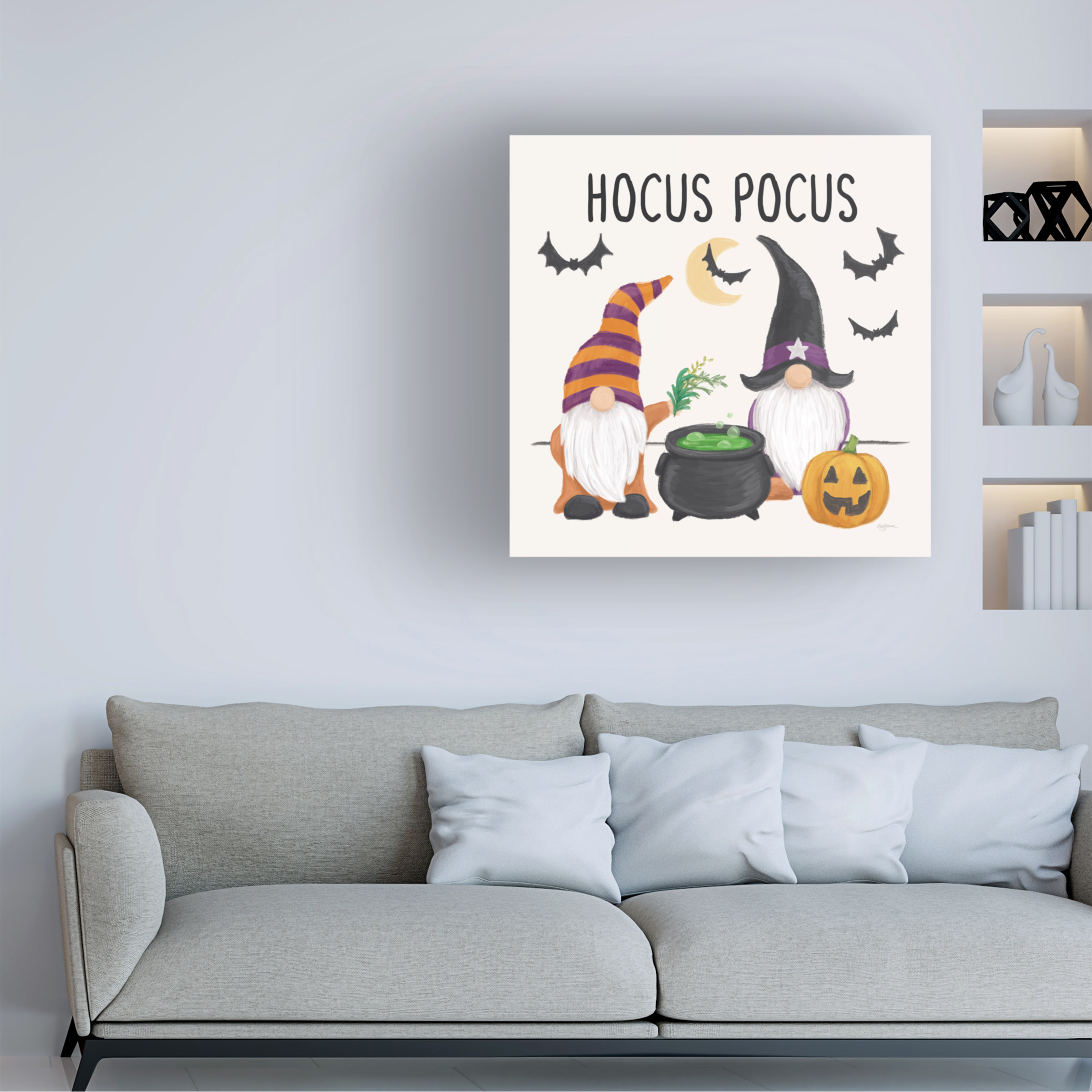 Mary Urban 'Halloween Gnomes II' Canvas Art