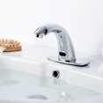 thumbnail image 3 of Moderno Sin Automático Sensor Faucet Grifo Decorativo Lavabo Del Fregadero Pulido Chrome Faucet Basin Tap 12 * 15.5 * 5.9cm BLESIY Baño del grifo automático, 3 of 8