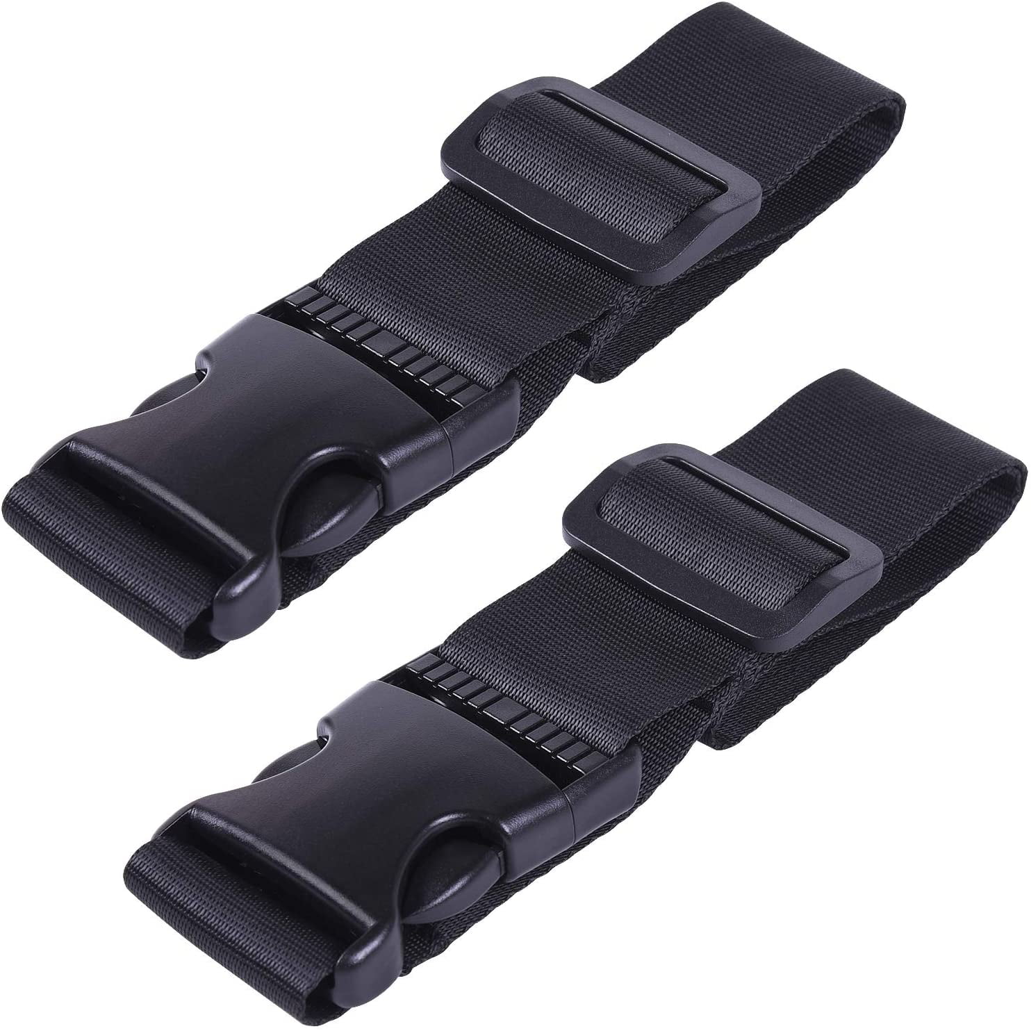 Luggage Strap,2 Pack Heavy Duty Adjustable Add a Bag Straps Travel