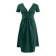 thumbnail image 3 of WILLBEST Vestidos Largos Casuales Para Mujer Vestido Casual De Moda Para Mujer, De Manga Corta, Con Cuello En V, Con Sensación De Nudo En El Pecho Y Cintura., 3 of 3