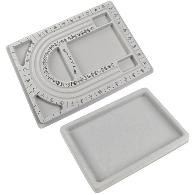 2 Pcs Planches à Bijoux DIY Design de Perles pour Créer des Bracelets Colliers Bijoux
