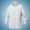 White, variant on UPF Shirts for Men Long Sleeve Hooded Neck Plus Size Oversized Workout Tops Men Solid Color Loose Jackets for Men Trendy 2025 Summer for Weekend Brunch XL