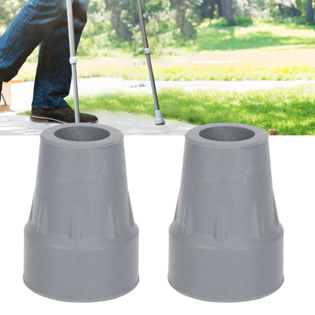 Puntas De Muleta De Repuesto, Punta De Bastón Flexible Y Resistente Que Absorbe Los Golpes Para Ancianos Y Pacientes
