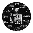 thumbnail image 1 of Math And Wall Clock 12 Inch Non Ticking Math And Decorative Wall Clocks For Living Room Laundry Room Multiple Alarm Watch, 1 of 7