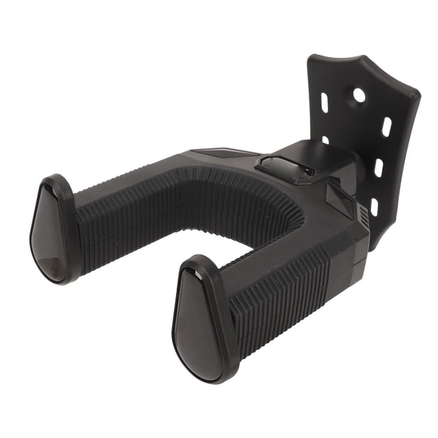 Self Locking Guitar Wall Mount Hanger, Protects Instruments, Saves Space, Compatible With All Guitar Types