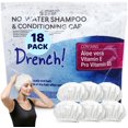 thumbnail image 1 of Drench Gorro para Lavar el Cabello sin Agua - Gorros de Ducha sin Agua con champú y Acondicionador - Ayudas de Lavado desechables sin Enjuague - Ideal para Personas Mayores y discapacitadas - Paquete, 1 of 4