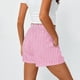 thumbnail image 3 of Pantalones de Cintura Elástica para las Mujeres Pantalones Casuales con Cordón Impreso, Longitud Completa con Bolsillos para Uso Diario, 3 of 7