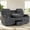 Gray, variant on Oversized Reclining Loveseat Sofa with USB & Type-C Ports, Console Storage, Cup Holders, Adjustable Headrest, Gary