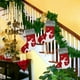 thumbnail image 4 of Calcetines de Caramelo con Decoración Navideña, Calcetines Navideños Bordados para Anciano, Calcetines Navideños de Regalo para Niños, Bolsa de Regalo con Colgante, 4 of 6