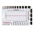 thumbnail image 1 of 7 Step Ruler Interpretation Measurement Tool Transparent Caliper 2pcs, 1 of 5
