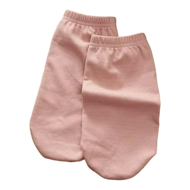 Calcetines térmicos para dormir con terciopelo térmico de doble cara, ligeros y transpirables Rosa