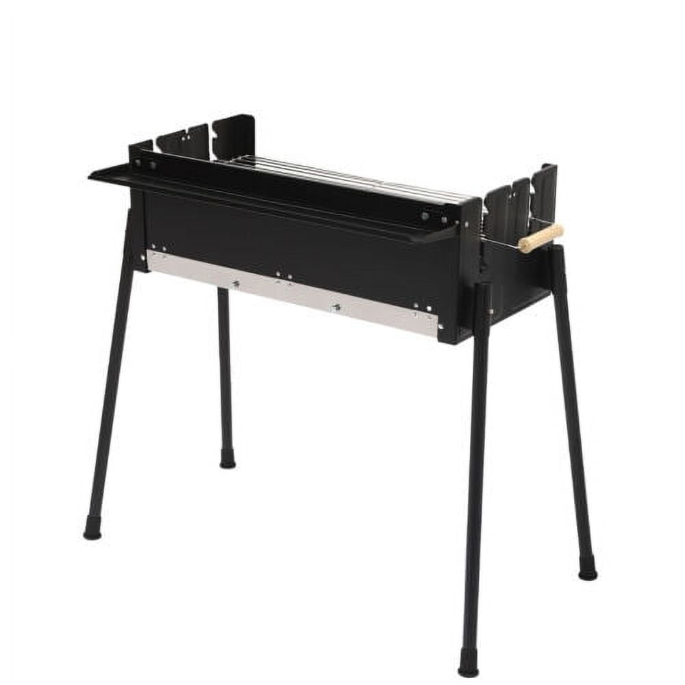 Folding Charcoal BBQ Grills Stove Stainless Steel Barbecue Rack Charcoal Grill
