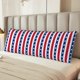 thumbnail image 2 of Balery American Patriotic Stars And Stripes Funda Protectora para Almohada Corporal de Algodón Hipoalergénico con Cierre(55 x 21 pulgadas), Almohadas No Incluidas, 2 of 7