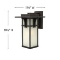 thumbnail image 5 of 2235OZ Hinkley Lighting Manhattan - One Light Large Outdoor Wall Mount, 5 of 5