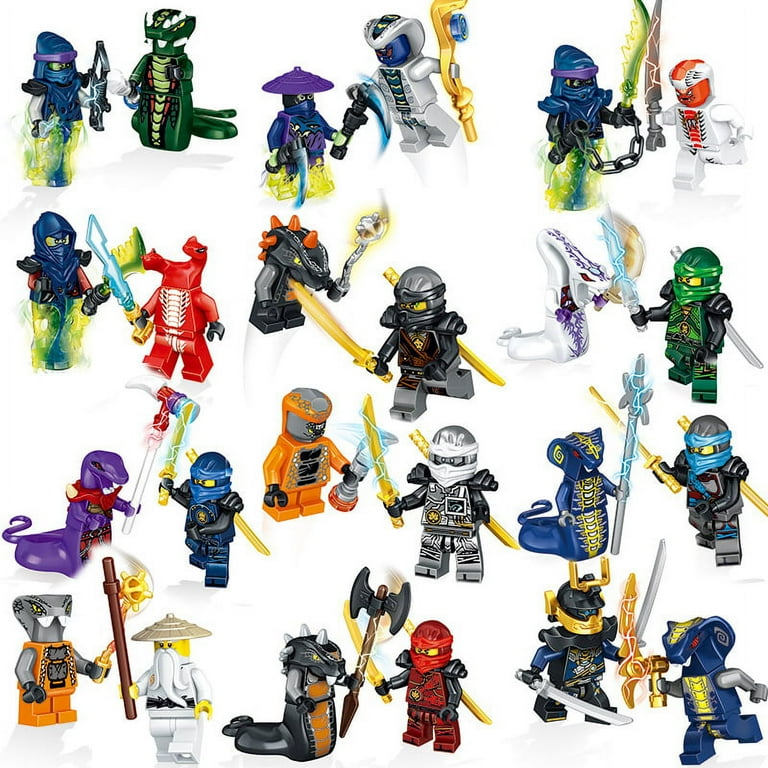 Lego ninjago masters hotsell of spinjitzu serpentine