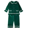 thumbnail image 1 of Pijamas de franela a juego para niños y niñas, pijamas de Navidad para niños, pijamas rojos para niños pequeños, pijamas de manga larga, 1 of 4