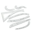 thumbnail image 1 of Curve Ruler Set, Sewing Pattern Making Tools High Accuracy   for Drawing for Drafting for Making Pattern , 1 of 7