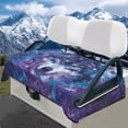 thumbnail image 2 of Aplkyhs Star Wolf Golf Cart Seat Cover Travel Sports Golf Cart Covers Suitable for All Seasons Breathable Protect Your Golf Car Seat Easy to Clean, 2 of 7