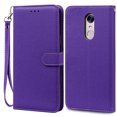thumbnail image 1 of For Xiaomi Redmi 5 Plus Case Redmi 5 Shockproof Wallet Flip Case for Xiomi Redmi 5 plus 5plus Phone Cases Leather Fundas Shell Dark Purple -Strap For Redmi 5 Plus, 1 of 6