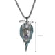 thumbnail image 5 of Glowing Wolf Necklace Retro Hip-hop Street Trendy Men's Luminous Wolf Pendant, Wolf Pendant Necklace, Glowing Pendant Jewelry, Fashionable Men's Streetwear Luminous Pendant, Metal Frame, 5 of 8