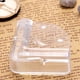 thumbnail image 3 of EeaseMX 20 protectores de esquinas de silicona transparentes a prueba de golpes para mesas de té y escritorios (transparentes), 3 of 7