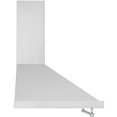 thumbnail image 4 of Ancona 24' 440 CFM Convertible Wall Mount Pyramid Range Hood in Stainless Steel, 4 of 7