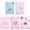 B, variant on A5 Cute Cover Car Line Notebook With 0.8mm Ruled Pages For Study And Daily Journaling Gift - Rabbit Starry Sky