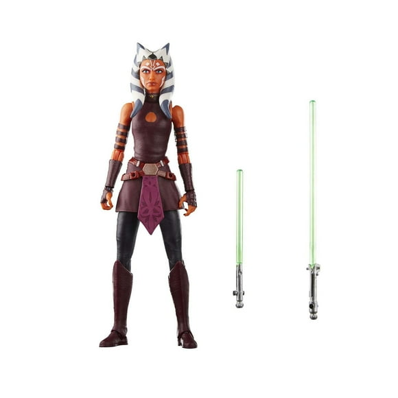Star Wars The Black Series, Ahsoka Tano (Padawan), figurine de 15 cm, Star Wars : La Guerre des Clones