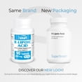 thumbnail image 3 of SuperSmart - R-Lipoic Acid 300 mg per Day (Active Alpha Lipoic Acid) - Antioxidant Supplement | Non-GMO & Gluten Free - 90 Vegetarian Capsules, 3 of 9