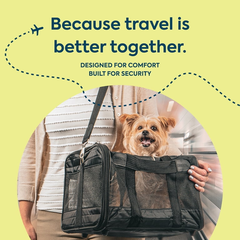 Sherpa Original Deluxe Travel Pet Carrier, Airline Approved