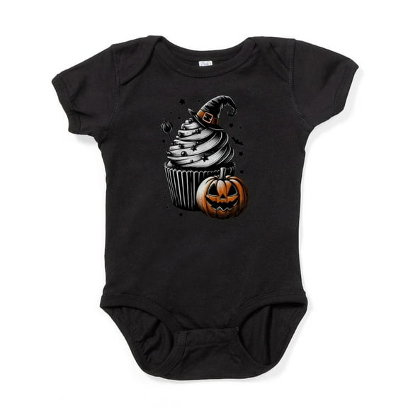 CafePress - Halloween Cupcake Body Suit - Cute Infant Bodysuit Baby Romper - Size Newborn - 24 Months