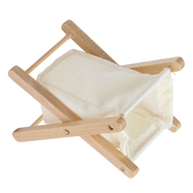 Cesta De Ropa Para Casa De Muñecas, Decoración De Casa De Muñecas, Simulación A Escala 1/12 Para Accesorio De Muñeca ANGGREK Color de la madera