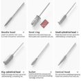 thumbnail image 3 of USB Charging Nail Electric Manicure Drill Set Remove Polish Pedicure 6 Pcs Nail File Sanding Bands, 3 of 5