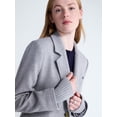 thumbnail image 5 of Free Assembly Women's and Women's Plus Single-Breasted Blazer with Ribbed Cuffs, Sizes XS-4X, 5 of 5