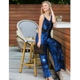 thumbnail image 3 of Doublju Women's V-Neck Wide Leg Romper Jumpsuit (Plus Size Available), 3 of 3