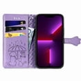 thumbnail image 3 of Funda Cartera FOXDOCK para iPhone 13 , Flip PU con Relieve de Gatos y Perros, Tarjetero y Soporte, 3 of 6