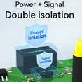 thumbnail image 4 of Industriel Type 2 Voies RS485 vers 1 Voie RS485 Concentrateur DC 9-40V Isolation Optique Multi vers un Concentrateur E810-R21 Protection ESD, 4 of 8