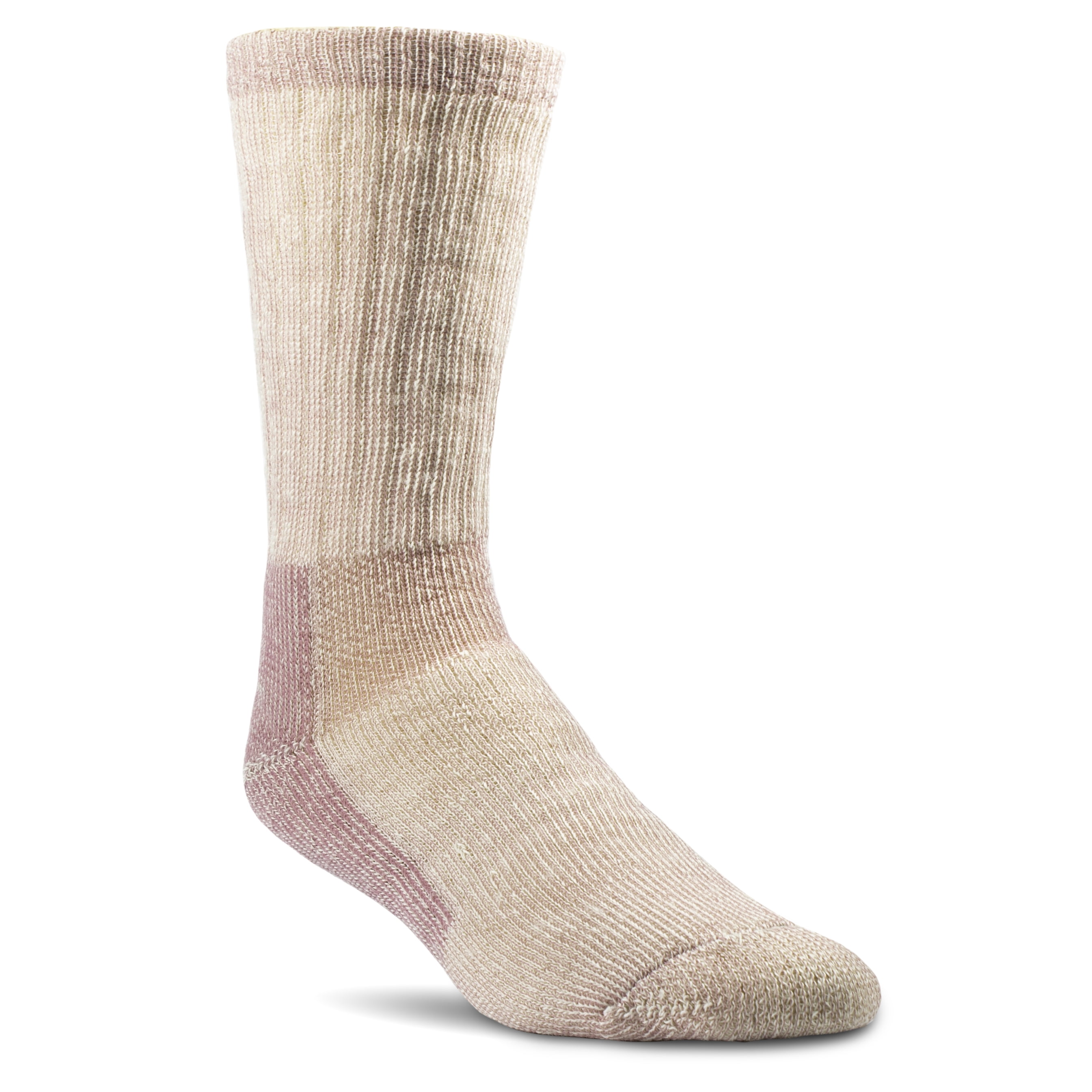 Realtree®  Women's Merino Wool Midweight Hiking Crew Socks (Size Medium, Pink)