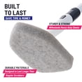thumbnail image 5 of Replacement Scrubber Refill for WTYYC Extendable Tub Tile Shower Brush for Cleaning Non-Scratch (2X Scrubber Sponge Gray), 5 of 14