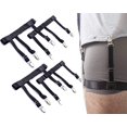 thumbnail image 1 of HSHDLDF Y-Style Shirt Stays Men Non-Slip Locking Clamps Adjustable Elastic Straps, 1 of 7