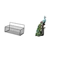 thumbnail image 1 of Cesta de almacenamiento,Cesta organizadora de almacenamiento de cocina colgante de alambre,Organizador de pared para baño con cesta de almacenamiento de alambre,Figura de escritorio,Estante de, 1 of 8