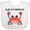 AA-White, variant on Inktastic Cute and Crabulous Funny Crab Boys or Girls Baby Bib