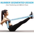thumbnail image 4 of Correa De Yoga Correa De Ejercicio, Cinturón De Yoga Elástico Bandas De Ejercicio Elásticas Con 11 Anillos Para Pilates Entrenamiento Danza Fitness,11 Feliz Sencillez, 4 of 5