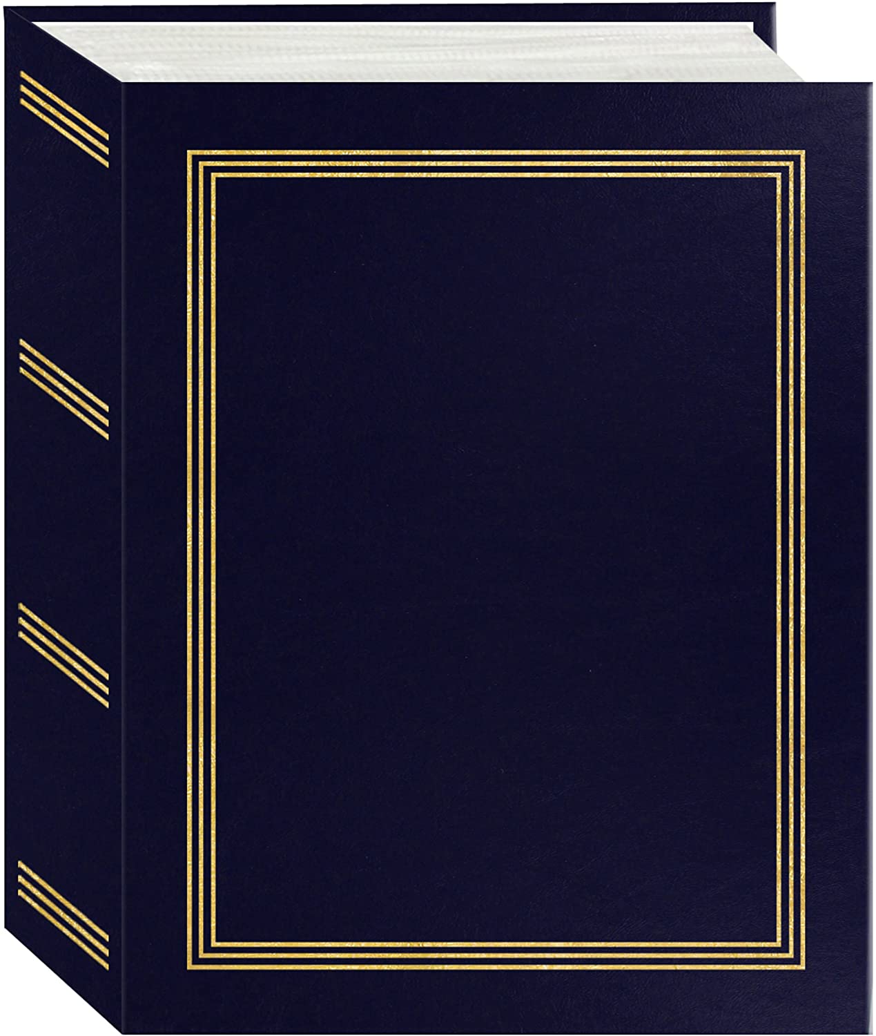 Pioneer Photo Albums A4100 Navy Blue Photo Album, 100 Pockets 4"x6