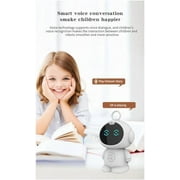 Hxlamzoo Interactive Smart Robot with Voice Control, Educational Games, Music Playback and Coding Functions for Home Entertainment and Learning Activities